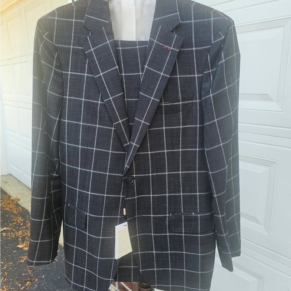 Men's Charcoal Grey Suit